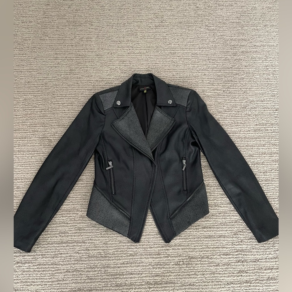 Jolibel Faux Leather Jacket